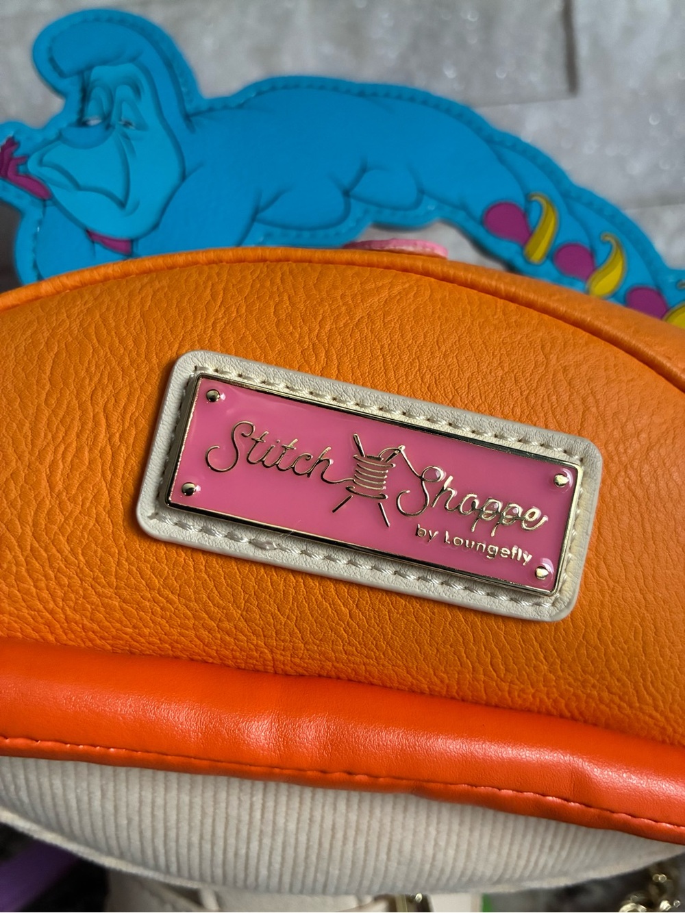 Stitch Shoppe x Disney Alice in Wonderland Caterpillar Mushroom Crossbody Bag - Picture 7 of 12